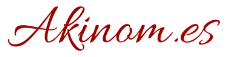 akinom.es- Logotipo - Valoraciones